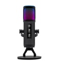 Microfono Profesional Condensador Omnidireccional Usb Luz Color Negro ZX-776 - Imagen 3