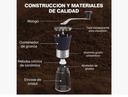 Molino Café Manual Molinillo Especias Cerámica Portátil SL071 - Imagen 6