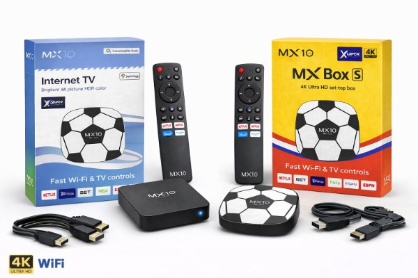TV BOX MUNDUALISTA  PUERTO LAN-WIFI 2,4 5G ANDROIDE 14.0 RAM 4GB INTERNA - Imagen 4