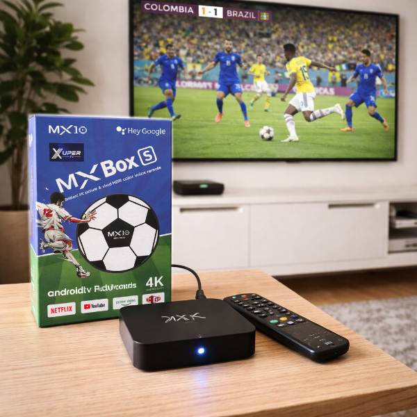 TV BOX MUNDUALISTA CON COMANDO DE VOZ Y PUERTO LAN-WIFI 2,4 5G  ANDROIDE  X10-Z1 - Imagen 3