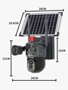 Cámara Solar 360° Wifi Visión Nocturna Color Audio 2 Vías T35-WIFI - Imagen 5