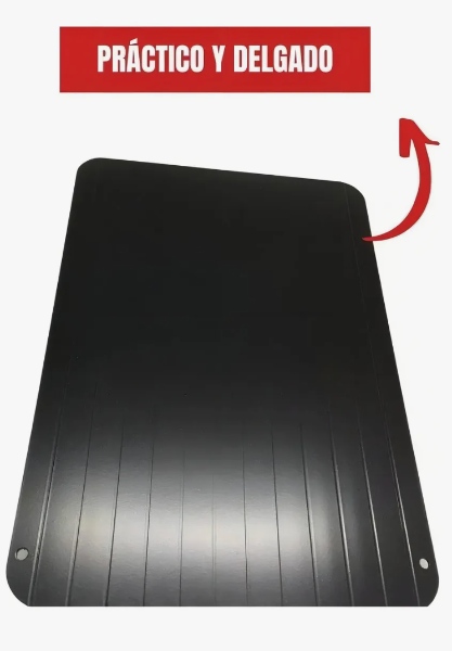 Tabla Descongelador De Carne Defrost Meet Color Negro SA-334 - Imagen 3