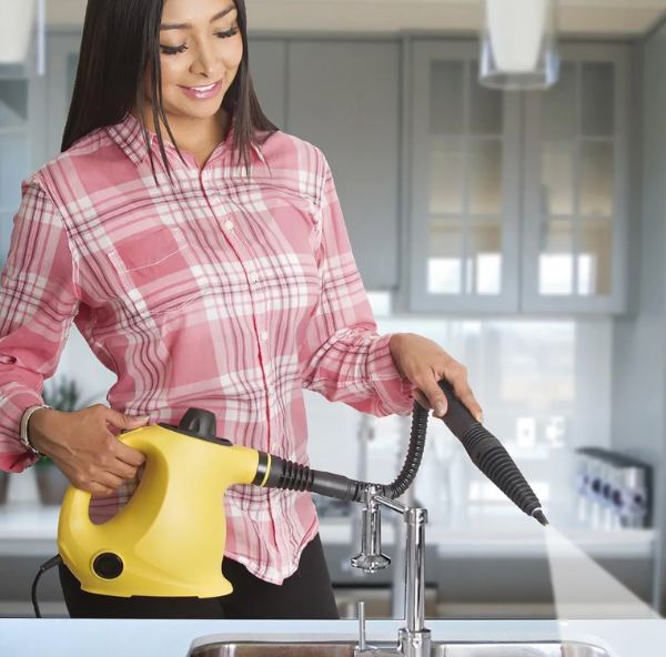 Limpiadora Vapor 15 En 1 Multiusos Steam Cleaner Energy Plus Amarillo 110v DF-A001 - Imagen 3