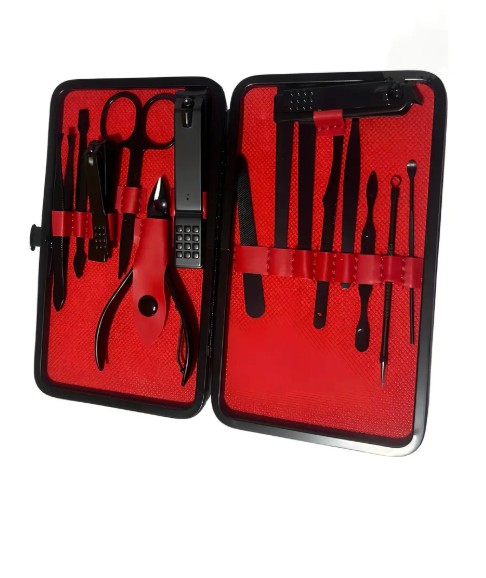 Kit De Manicura Cortaúñas De Acero Inoxidable Profesional PP01 - Imagen 3