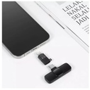Micrófonos Inalámbricos Solapa 2 En 1 Para iPhone/tipo C k9 - Imagen 3