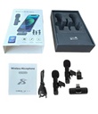 Micrófonos Inalámbricos Solapa 2 En 1 Para iPhone/tipo C k9 - Imagen 4