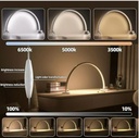 Luz Media Luna 73 CM Para Manicura Y Extensiones De Pestañas LY-803 - Imagen 3