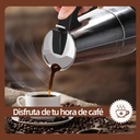 Cafetera Prensa Italiana Acero Inoxidable SL012 - Imagen 6