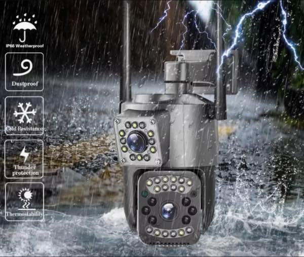 Camara wifi doble lente wifi  SC03-W-L - Imagen 2