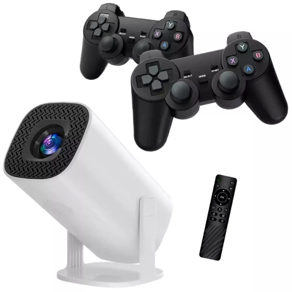 MINI Proyector Video Beam Wifi 5Game 2 Controles P30GE-600P - Imagen 2