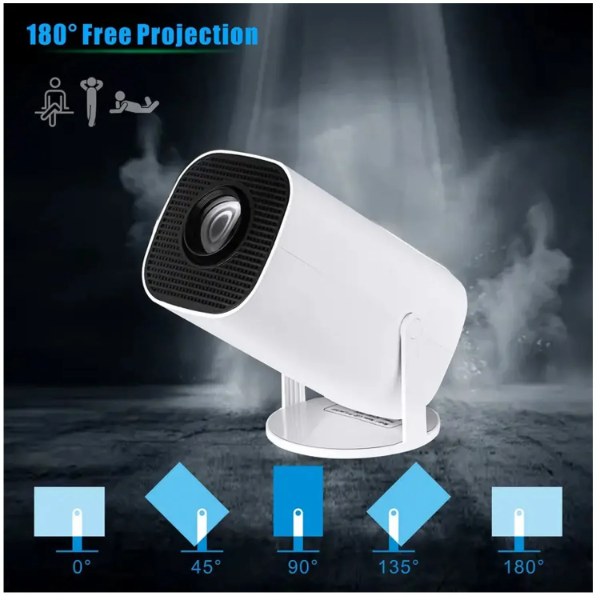 MINI Proyector Video Beam Wifi 5Game 2 Controles P30GE-600P - Imagen 3