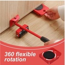 Patines Conjunto De Herramientas Para Mover Muebles Elevador LEVANTA MUEBLES  KBN-15 - Imagen 2