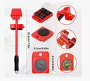 Patines Conjunto De Herramientas Para Mover Muebles Elevador LEVANTA MUEBLES  KBN-15 - Imagen 5