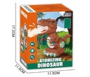 dinosaurio juguetes para niños con luz, sonido y humo ZR172 - Imagen 5