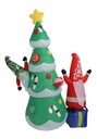 Adorno Navideño Inflable Santa Claus con luz led LYC-045 - Imagen 3