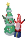 Adorno Navideño Inflable Santa Claus con luz led LYC-045 - Imagen 4