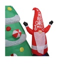 Adorno Navideño Inflable Santa Claus con luz led LYC-045 - Imagen 7