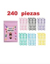 240 Parches Acne Grano Espinilla Adorno Pegatina Sticker Vip 40PIEZAS *6 HOJAS - Imagen 2