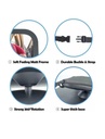 Espejo Retrovisor Ajustable Para Auto De Bebe 1110-1 - Imagen 8