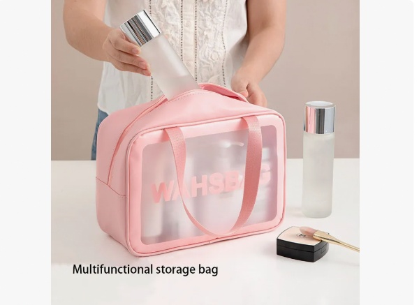 Cosmetiquera Lavable Organizador Maquillaje Viaje Set X3 YH-018 - Imagen 3
