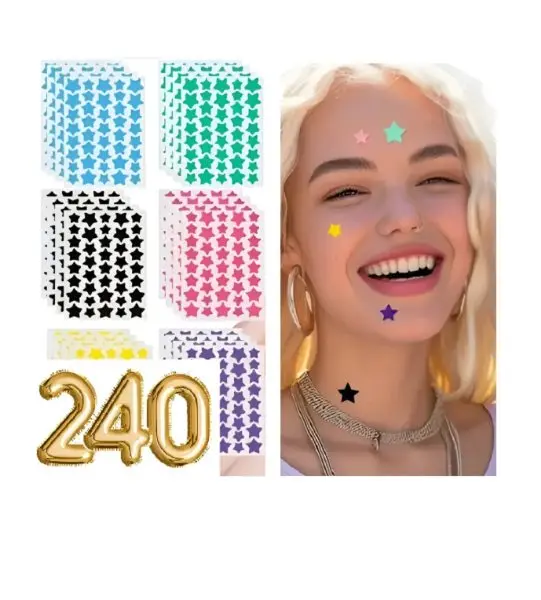 40PİEZAS*6HOJAS - 240PARCHES ACNE GRANOS