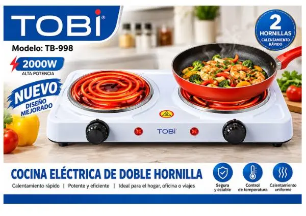 TB-998 - ESTUFA ELECTRICA