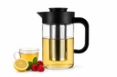 Jarra De Vidrio Para Té O infusiones Con Tapa y separador, Capacidad Grande 1.000 LTS  57-1