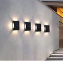 6+6LED - LUZ SOLAR PARA PARED X2 L-SHUNFA