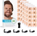 998-11 / 60 - BANDA CUELLO ANTI RONQUIDOS DILATADOR RESPIRACION TIRAS NASAL MAGNETICO