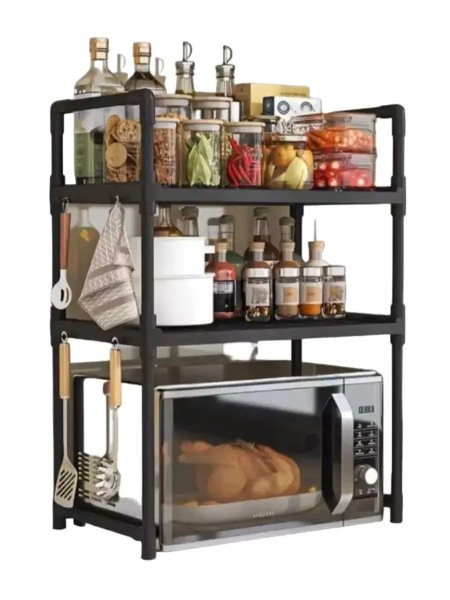 OR-3P - ORGANIZADOR COCINA REPISAS 3 NIVELES HORNO MICROONDAS
