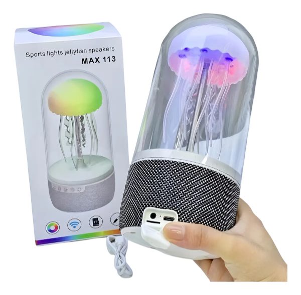 MAX113 - PARLANTE LAMPARA MEDUSA BLUETOOTH