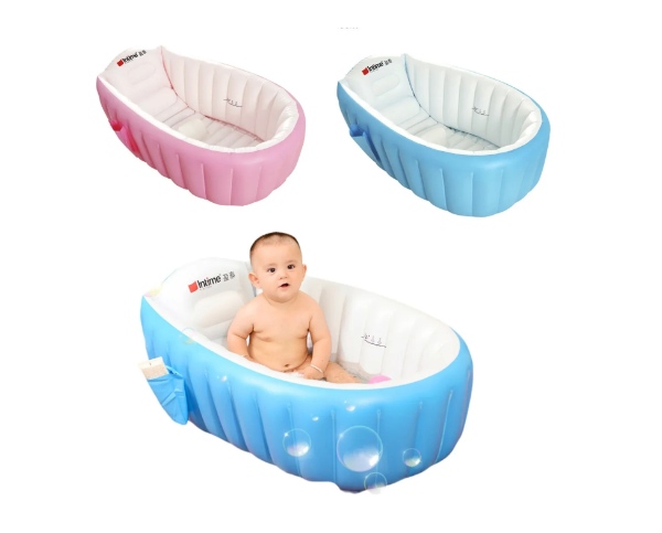 12001 - PISCINA BAÑERA TINA INFLABLE PARA BEBES