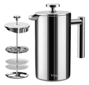 MET-1000ML - PRENSA ACERO INOXIDABLE