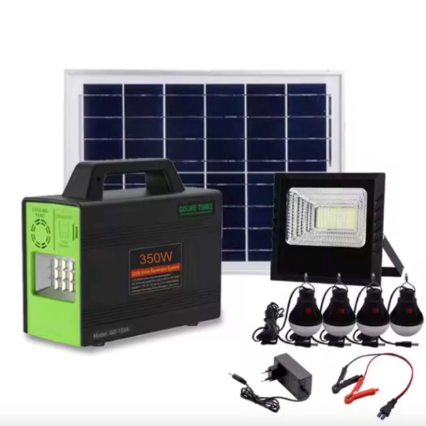 GD-350M - SISTEMA SOLAR PANEL, LAMPARA, BOMBILLO 350W
