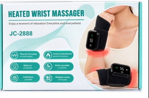 [doze2mak1v] Masajeador Eléctrico Manos Artritis Compresión Calor JC-2888