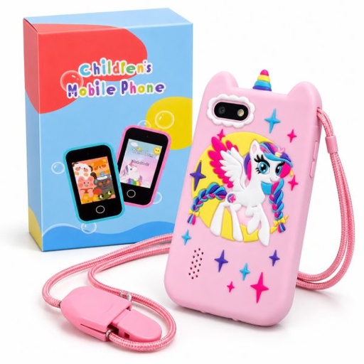 [yz5qr4cfyqb] Celular Juguete Niños Camara Juegos Alarma Musica Fotos Video PP-1
