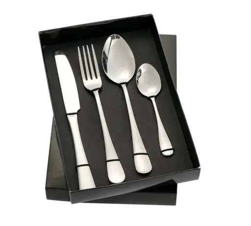 [1010-24PC-N / 1010-24PC-P / 1010-24PC-D] 1010-24PC-N / 1010-24PC-P / 1010-24PC-D - CUBIERTOS COCINA 24 PIEZAS ACERO QUIRÚRGICO INOXIDABLE