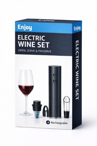 [EW-4PCS] EW-4PCS - DESCORCHADOR DE VINO ELECTRICO