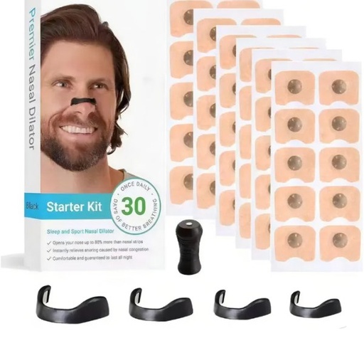 [998-11 / 60] 998-11 / 60 - BANDA CUELLO ANTI RONQUIDOS DILATADOR RESPIRACION TIRAS NASAL MAGNETICO