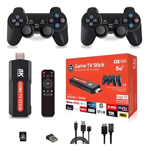 [Q9 =MAX / Q9] Q9 =MAX / Q9 - MAX GAME TV STICK 8K ULTRA HD ANDROID TV NEGRO