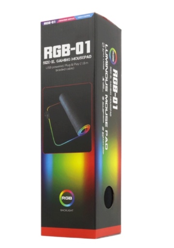 [RGB-01] RGB-01 - MOUSE PAD RGB DE 22X35