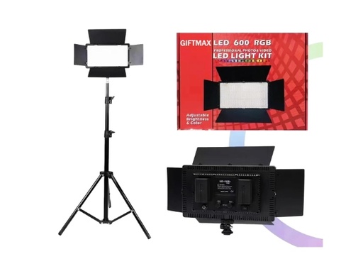 [600RGB] 600RGB - PANEL DE LUZ LED PROFESIONAL RECARGABLE