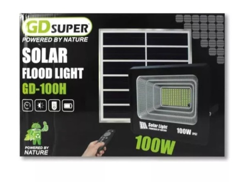 [GD-100H] GD-100H - REFLECTOR LAMPARA LED PANEL SOLAR EXTERIOR 100W