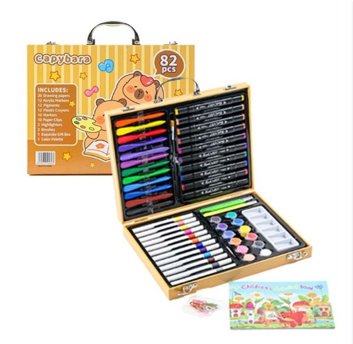 [AA-002-83] AA-002-83 - SET DE ARTE KAPIBARA 82PCS