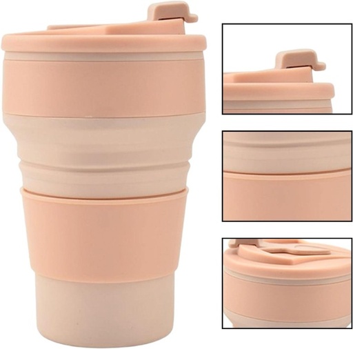[F03-500] F03-500 - VASO PLEGABLE DE SILICONA 500ML