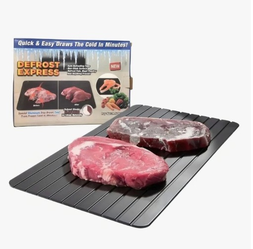 [SA-334-DUP337] SA.-334 - TABLA DESCONGELADOR DE CARNE DEFROST MEET COLOR NEGRO